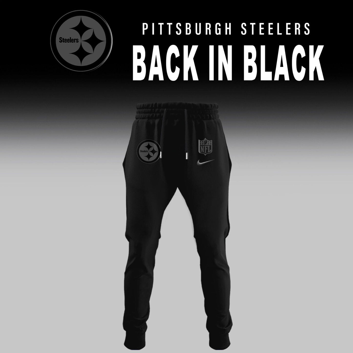 Pittsburgh Steelers 2026 Back In Black Limited Edition TShirt