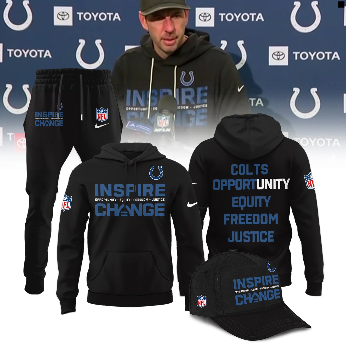 Indianapolis Colts 2025 Inspire Change Limited Edition Shirt