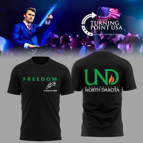 Limited Edition North Dakota x Turning Point USA 2025 TShirt