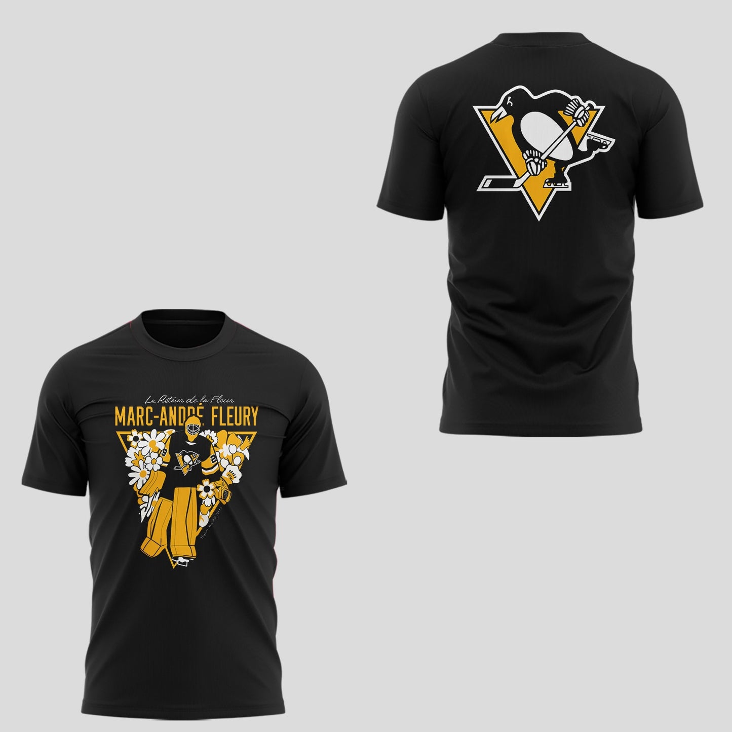 Limited Edition Pittsburgh Hockey Fleury Exclusive TShirt-ND09282503