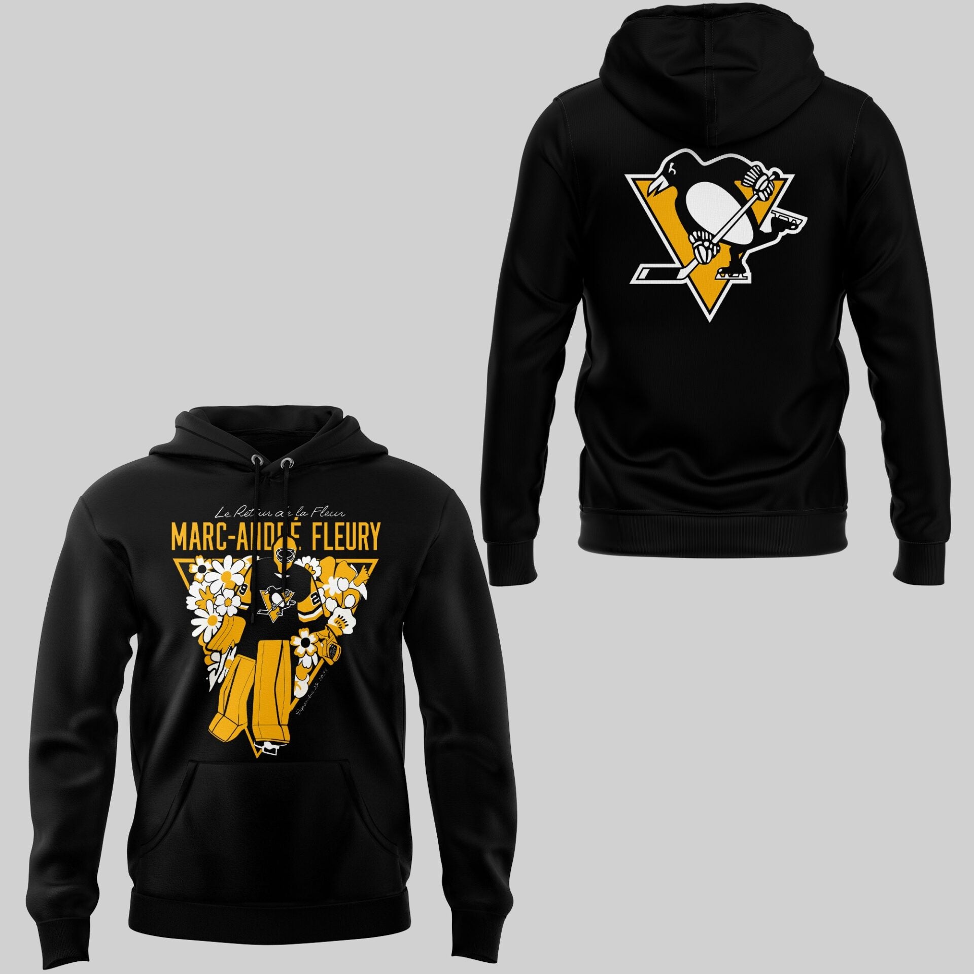 Limited Edition Pittsburgh Hockey Fleury Exclusive Hoodie-ND09282504