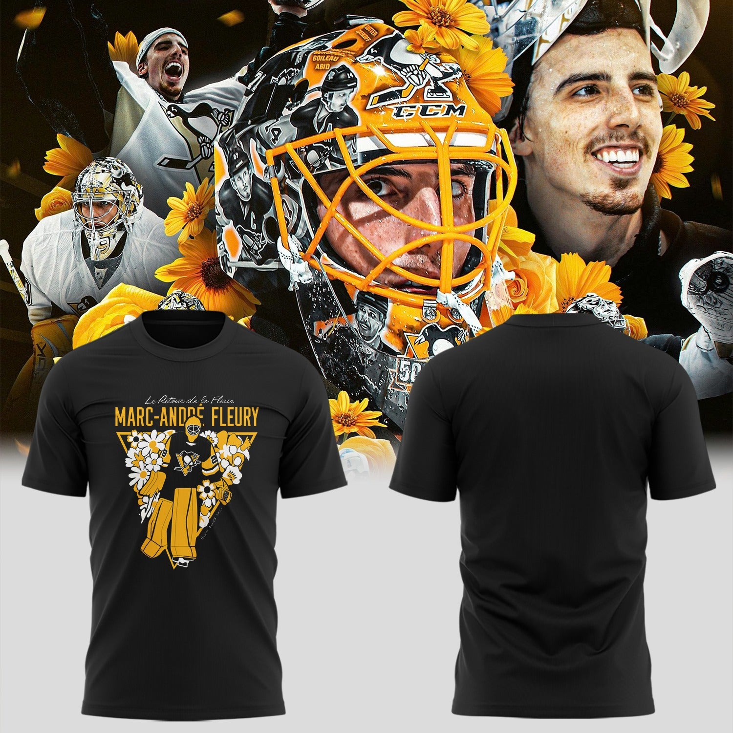 Limited Edition Pittsburgh Hockey Fleury Exclusive TShirt-ND09282508