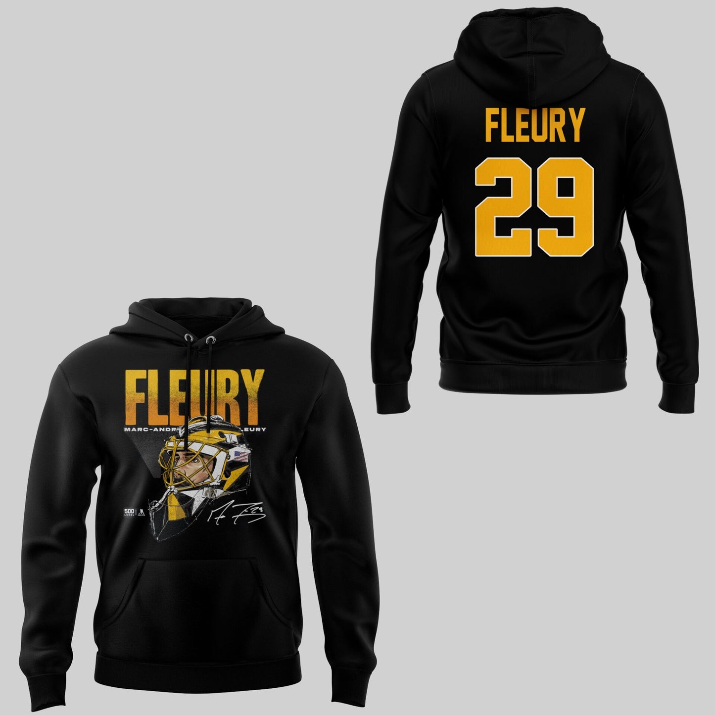 Limited Edition Pittsburgh Hockey Fleury Exclusive Hoodie-ND09282516
