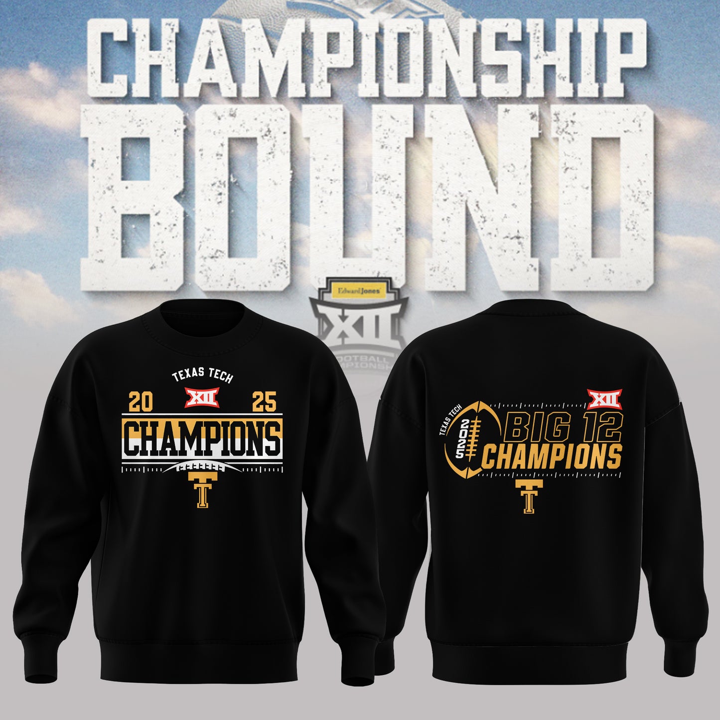 Texas Tech – 2025 Big 12 Champions