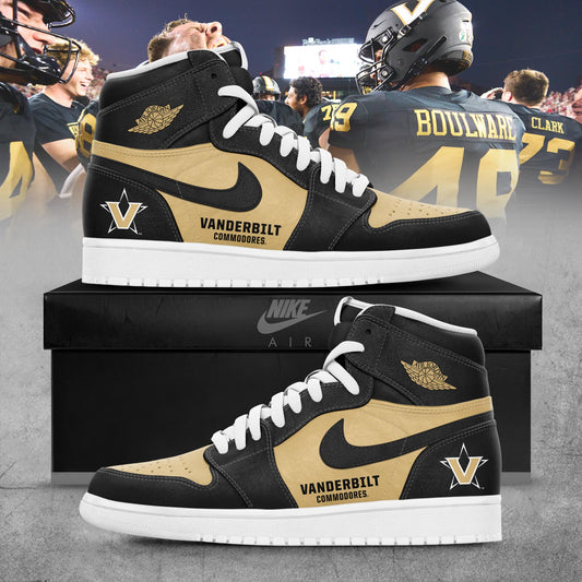 Vanderbilt Commodores Special Edition Air Jordan 1 Sneaker