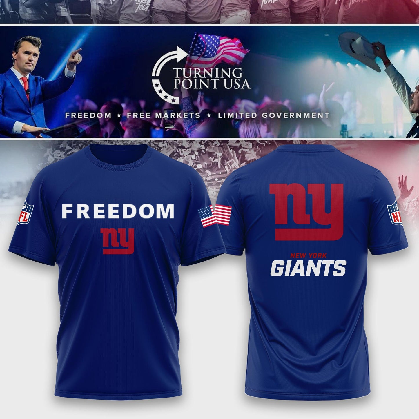 . NYG Freedom Legacy Tshirt