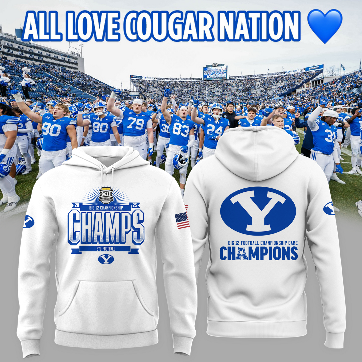 BYU Cougars - We are champions 2025