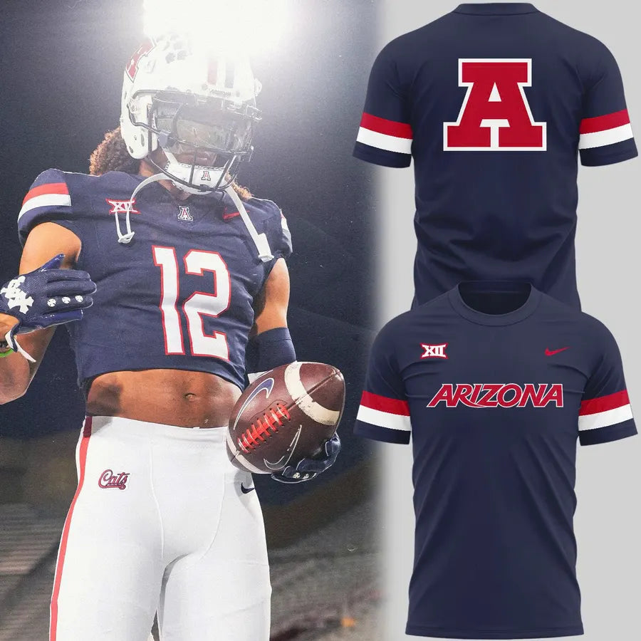 Arizona Football Retro Uniform T-Shirt - Limited Edition