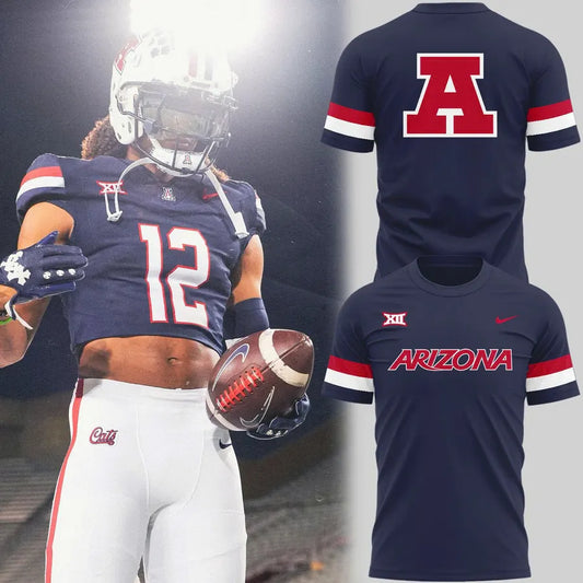 Arizona Football Retro Uniform T-Shirt - Limited Edition