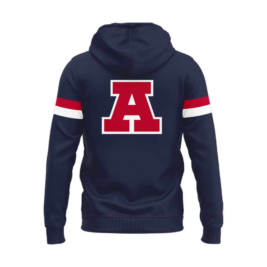 Arizona Football Retro Uniform Zip Hoodie - Limited Edition
