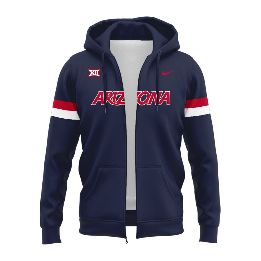 Arizona Football Retro Uniform Zip Hoodie - Limited Edition