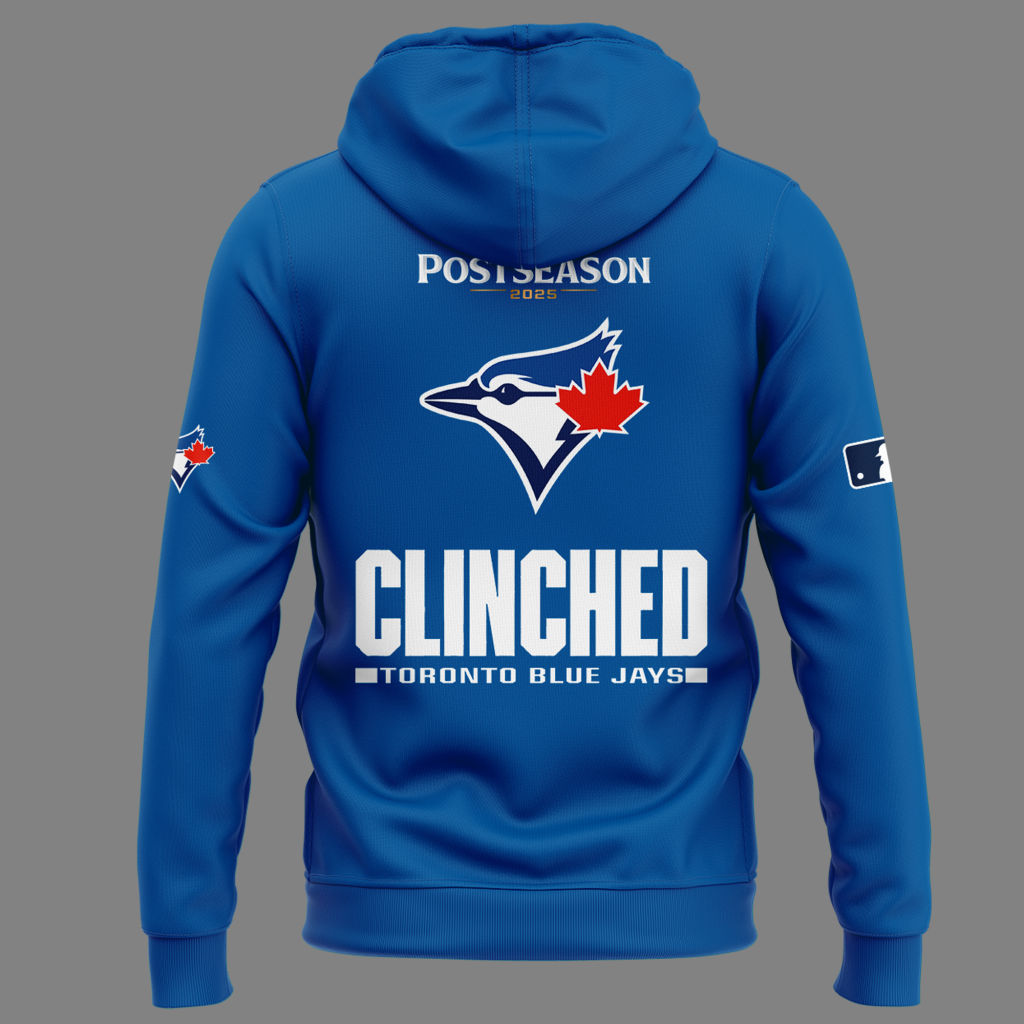 Toronto Blue Jays Royal 2025 Postseason Locker Room hoodie