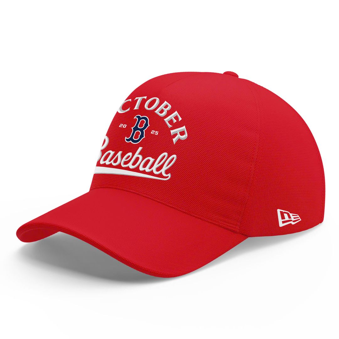 Boston Red Sox 2025 Postseason Locker Room T-Shirt