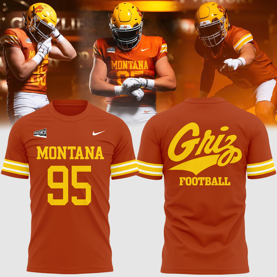 Limited Edition t-shirt Montana Griz Football for fans