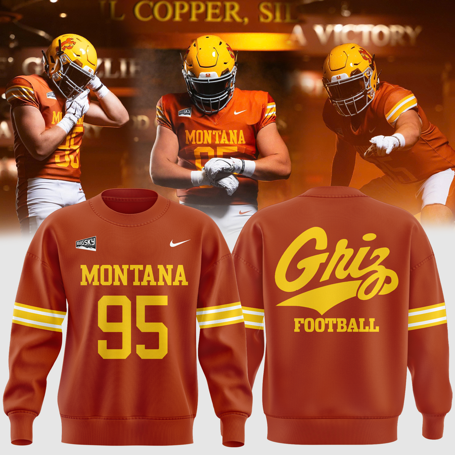 Limited Edition sweatshirt Montana Griz Football for fans
