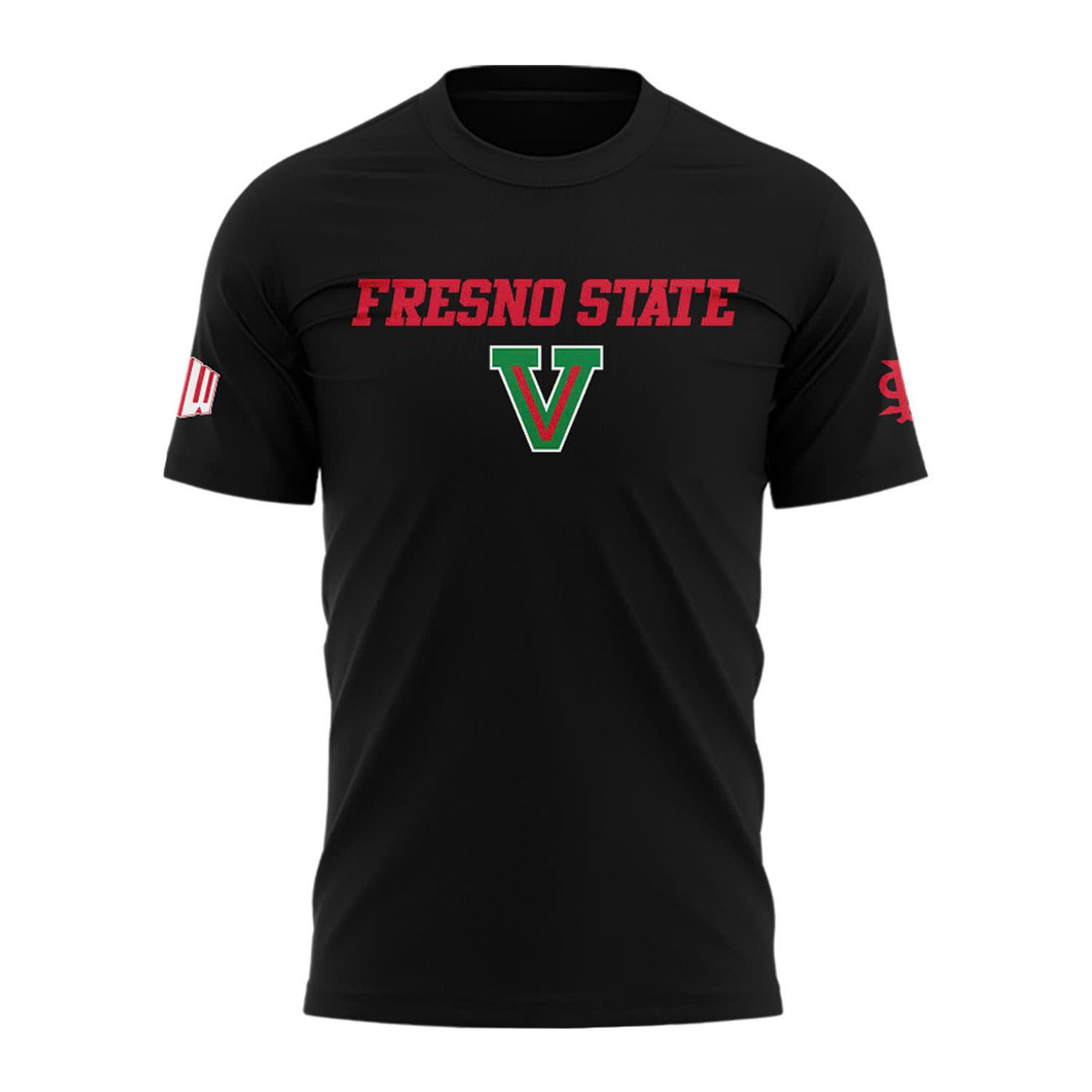 2025 "Fresno State Football" Uniform T-Shirt - Limited Edition