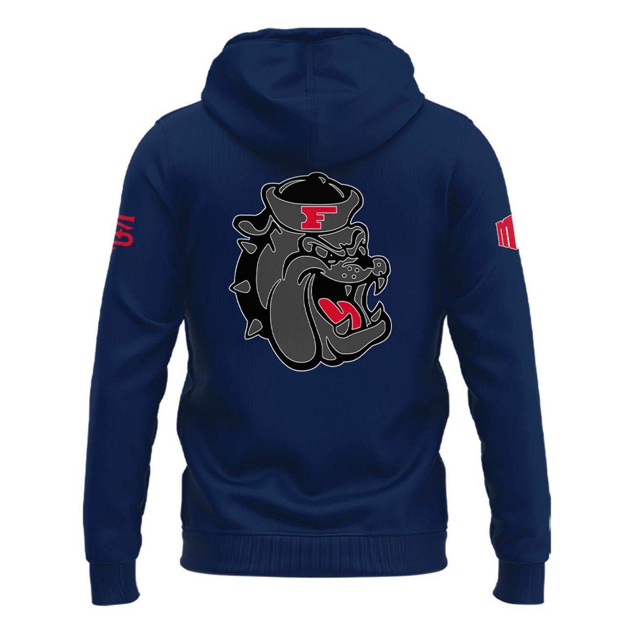 2025 "Fresno State Football" Uniform Hoodie Navy - Limited Edition