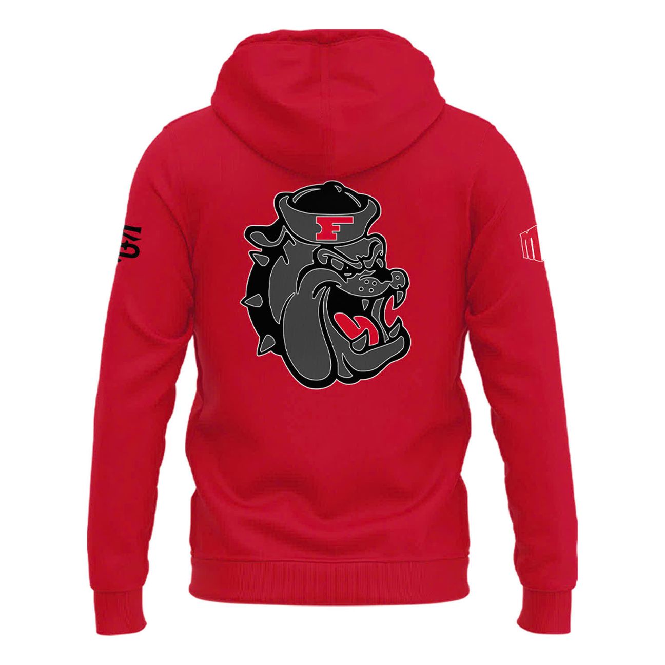 2025 "Fresno State Football" Uniform Hoodie Red - Limited Edition
