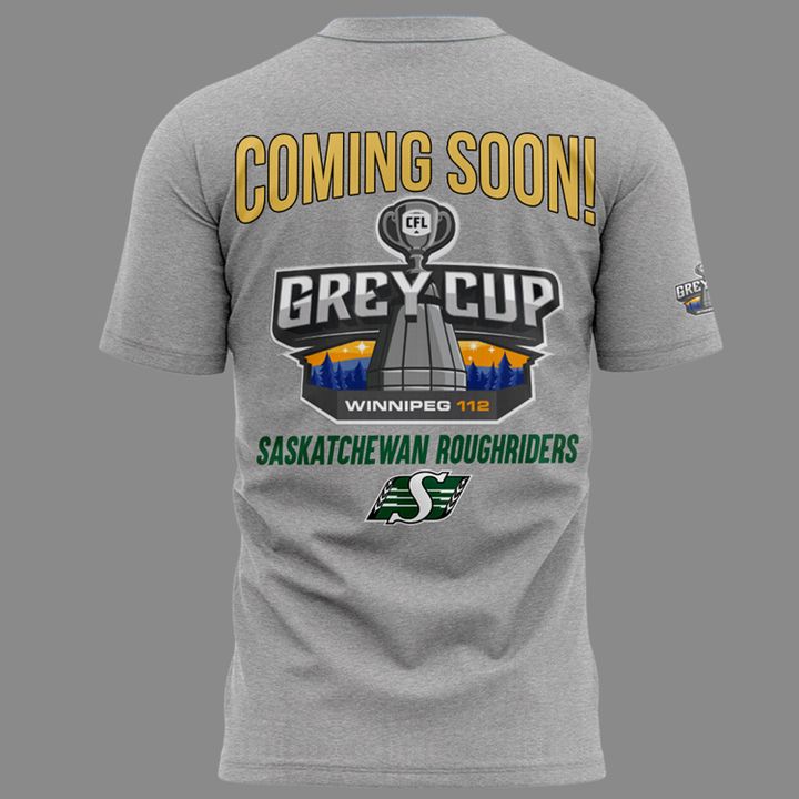 01.Saskatchewan Roughriders GreyCup Champions 2025 Tshirt