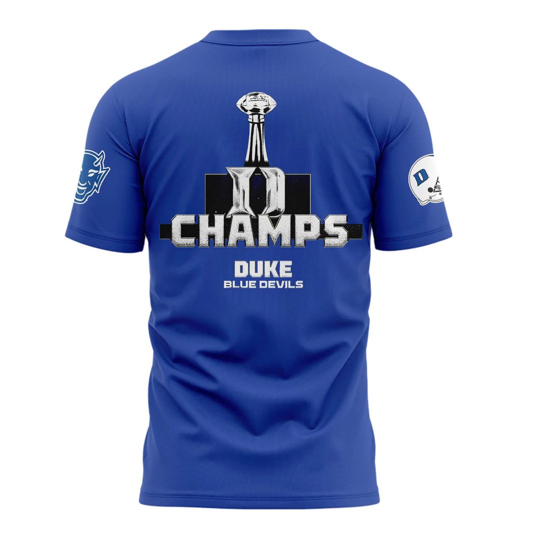 Duke Football 2025 ACC Football Champions T-shirt