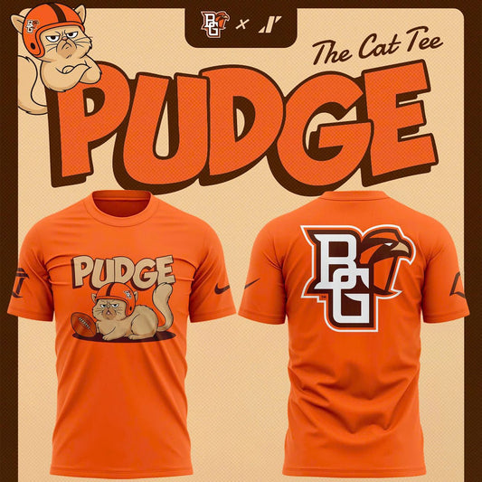 BGSU Football Pudge the Cat T-shirt 2025