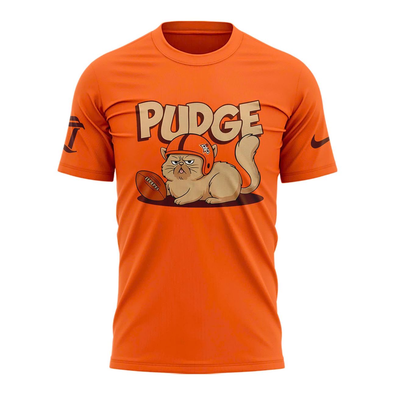 BGSU Football Pudge the Cat T-shirt 2025