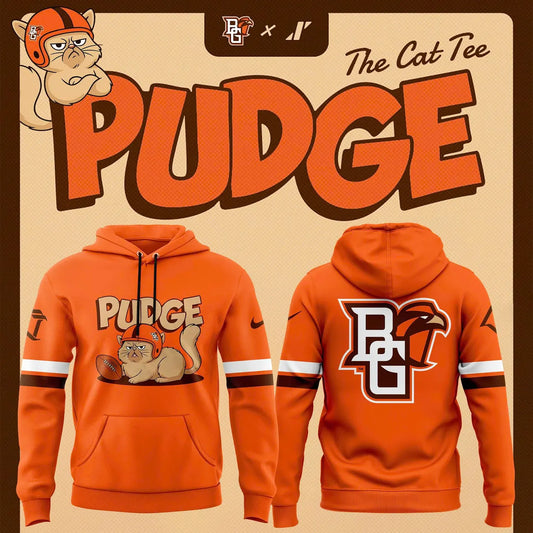 BGSU Football Pudge the Cat Hoodie 2025