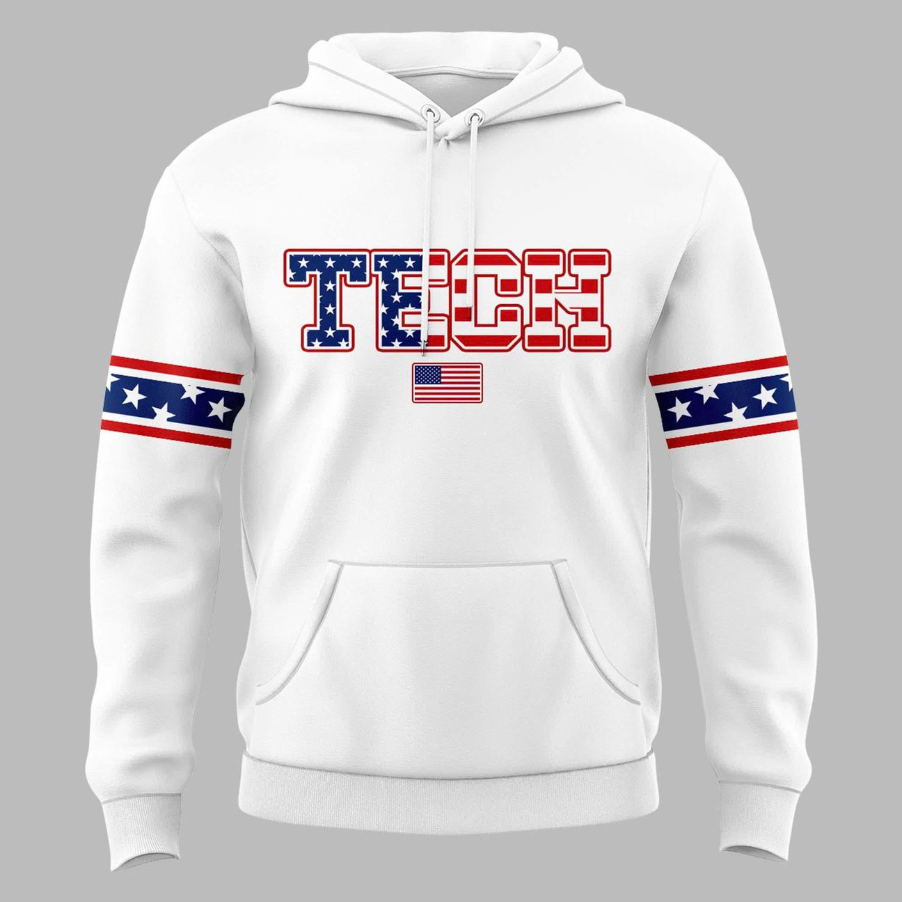 2025 Military Appreciation Tech Wordmark Hoodie