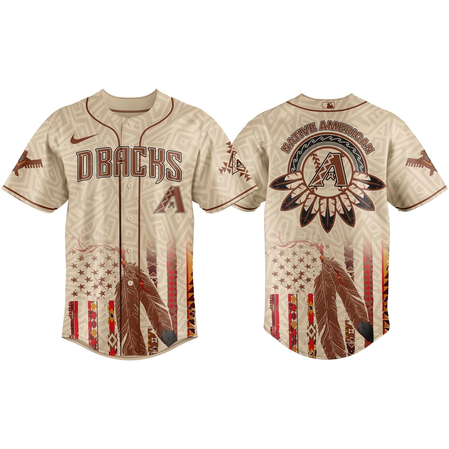 Arizona Diamondbacks x Native American Heritage 2025 Baseball Jersey Combo