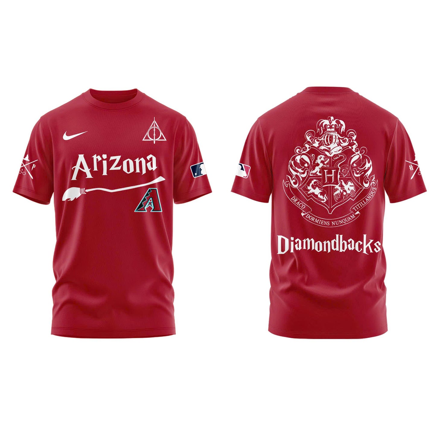 Arizona Diamondbacks x Harry Potter Combo Tshirt
