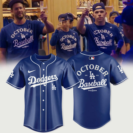 _ Los Angeles Dodgers 2025 Postseason Authentic Collection Jersey