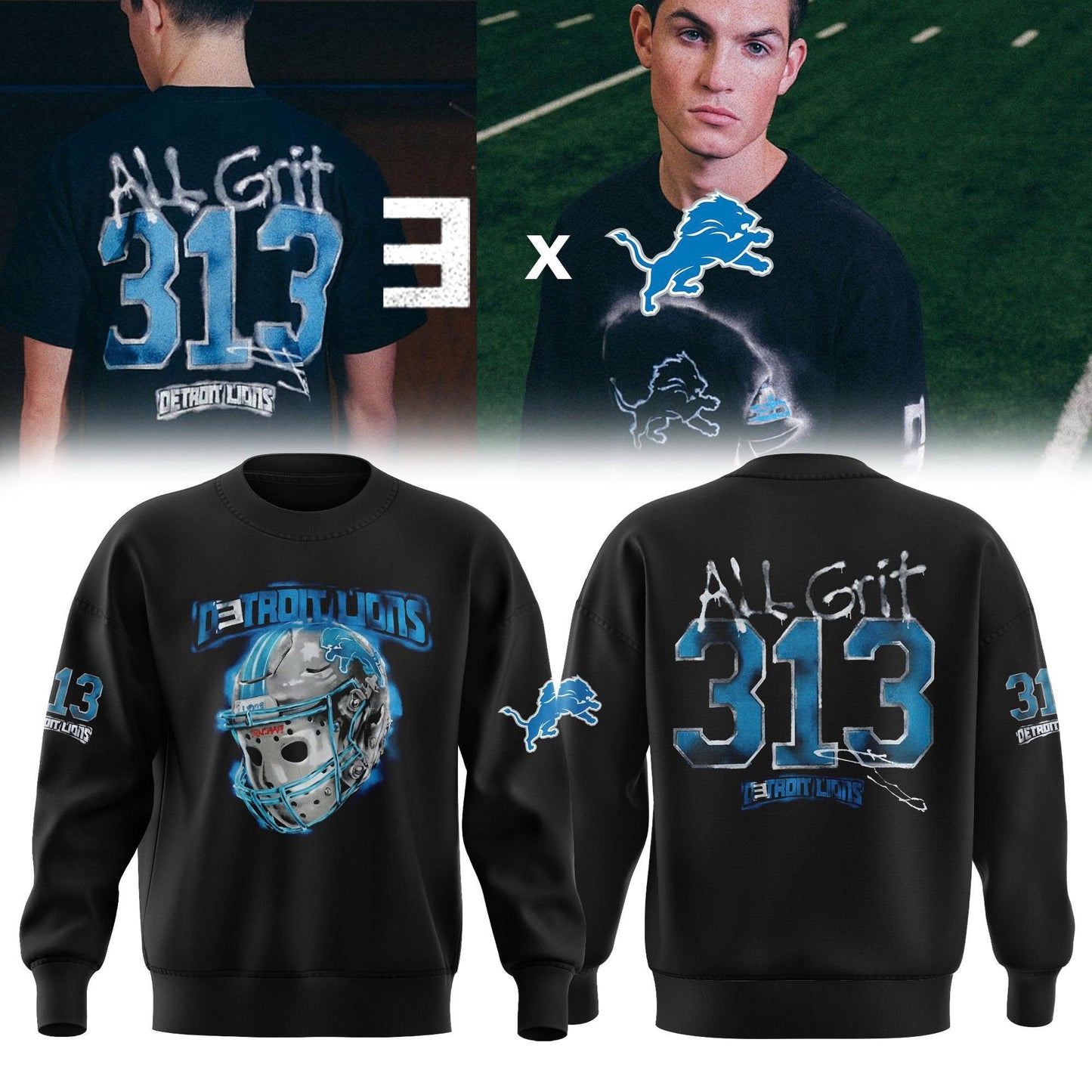 Detroit Lions x Eminem Vibe Limited Edition Sweat