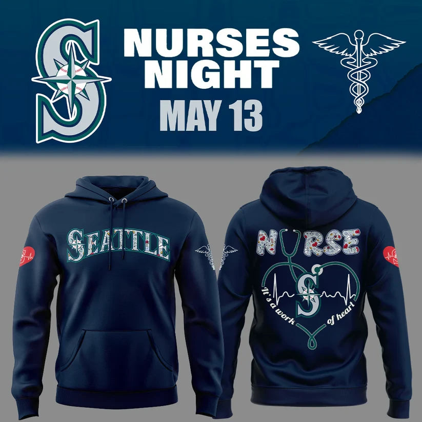 Limited Edition Seattle Mariners Nurses Appreciation 2025 Shirt