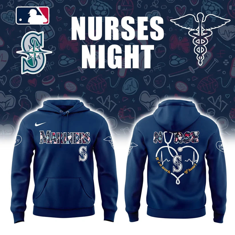 Limited Edition Seattle Mariners Nurses Appreciation 2025 Shirt