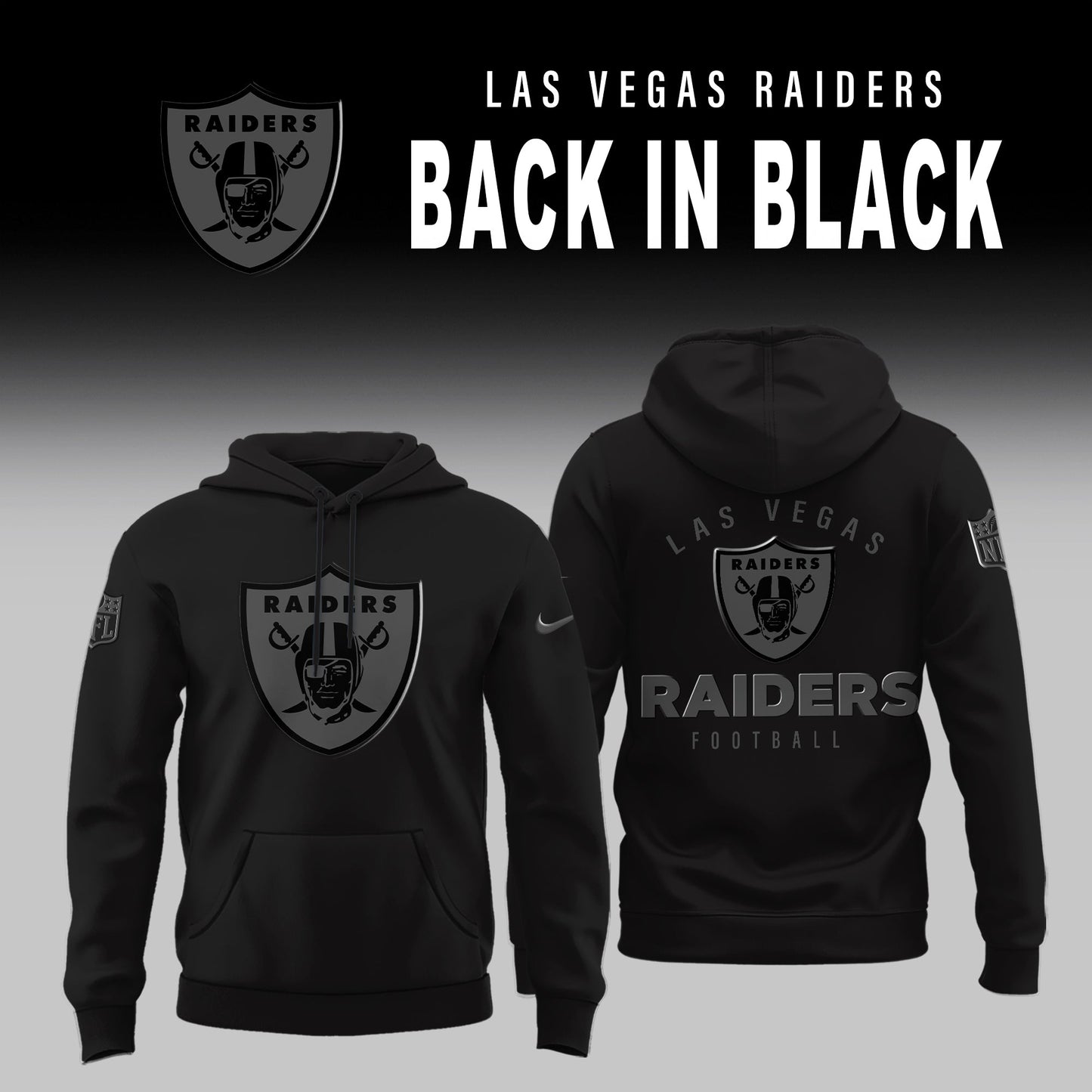 Las Vegas Raiders 2026 Back In Black Limited Edition Shirt