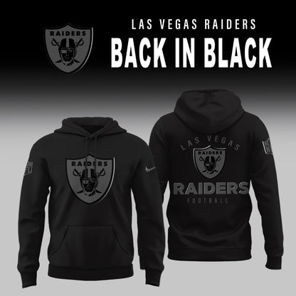 Las Vegas Raiders 2026 Back In Black Limited Edition Shirt