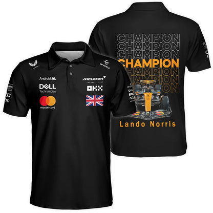 Limited Edition 2025 Lando Norris World Champions Combo Polo