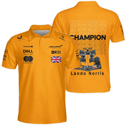 Limited Edition 2025 Lando Norris World Champions Combo Polo