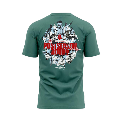 Boston Red Sox 2025 Postseason Locker Room T-Shirt