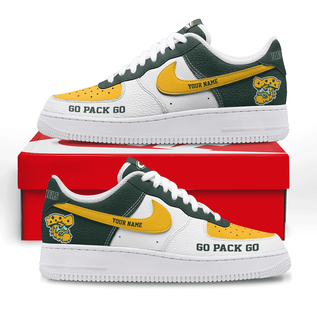 Green Bay Packers | Premium AF1 Shoes Limited Edition NY