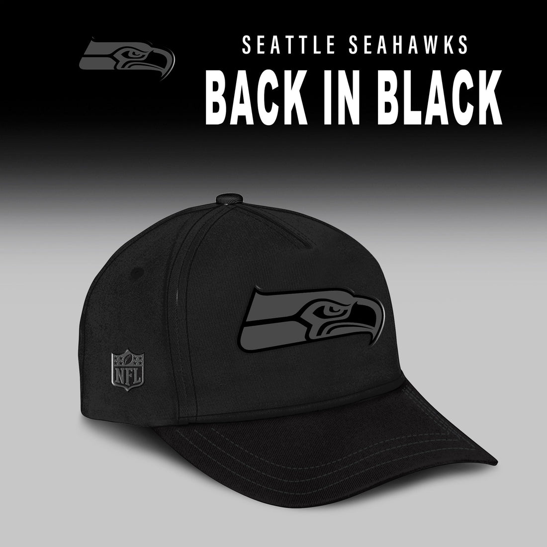 Seattle Seahawks 2026 Back In Black Limited Edition ZIP