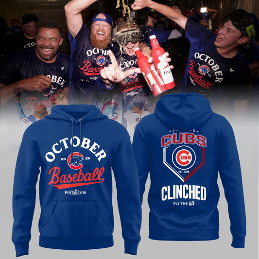 Chicago Cubs 2025 Postseason Limited Edition Hoodie