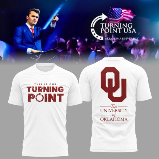 Limited Edition Oklahoma x Turning Point USA 2025 TShirt