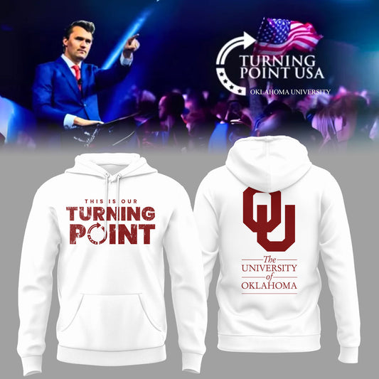 Limited Edition Oklahoma x Turning Point USA 2025 Hoodie