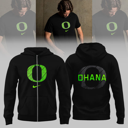 Oregon Ducks x Ohana Limited Edition ZIP Hoodie