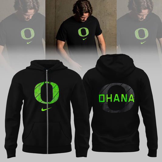Oregon Ducks x Ohana Limited Edition ZIP Hoodie