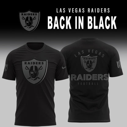 Las Vegas Raiders 2026 Back In Black Limited Edition Shirt