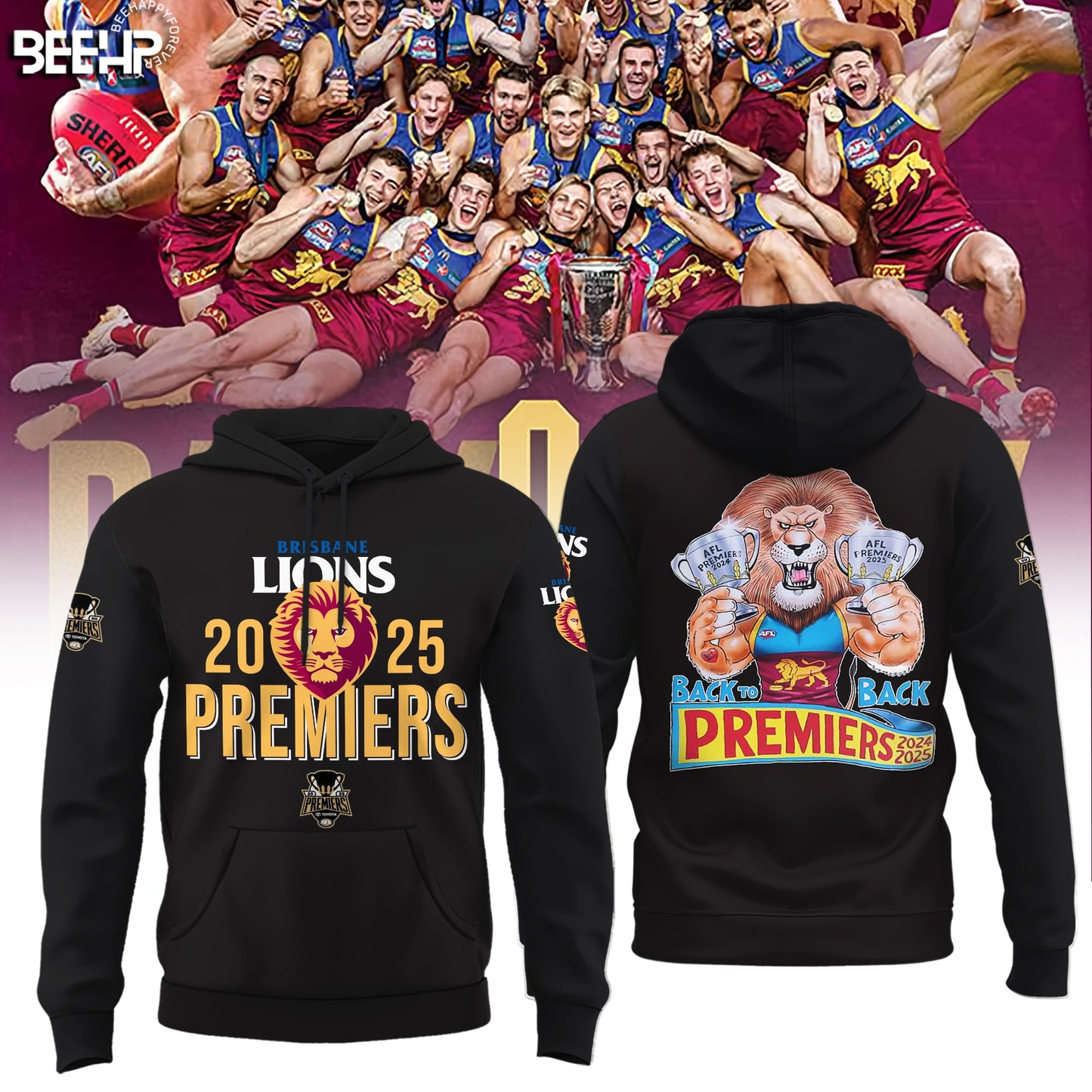 Brisbane Lions 2025 Premiers Limited Edition Shirt