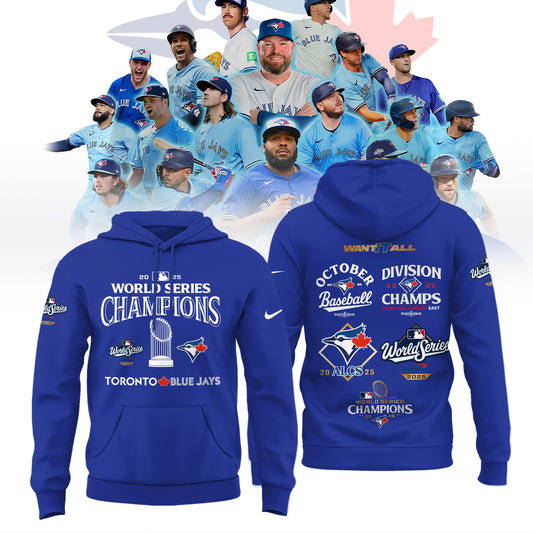 Toronto Blue Jays 2025 World Series Champions Limited Edition Combo Hoodie