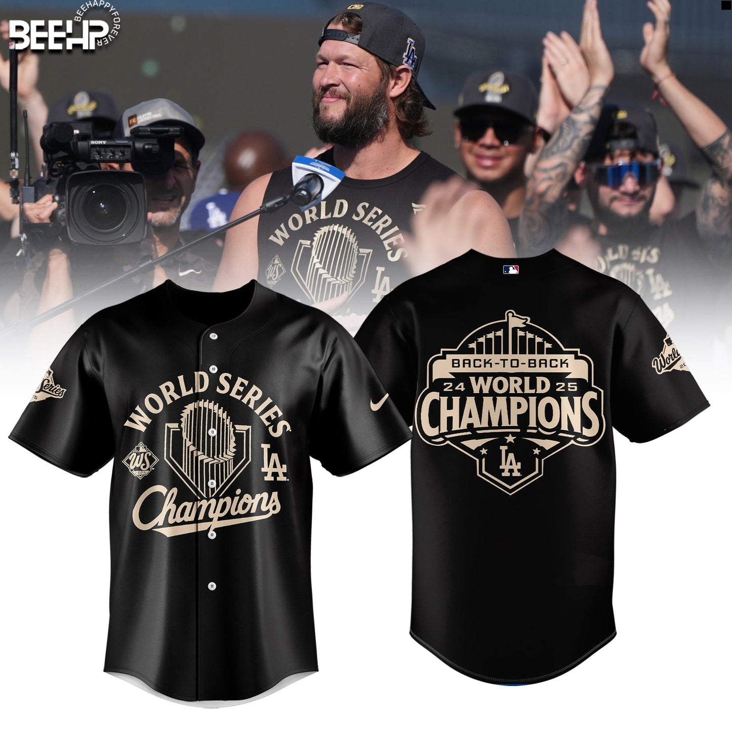 LA Dodgers 2025 World Series Champions Limited Edition Combo Jersey